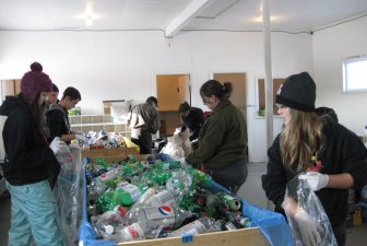 2013 - Collecte de bouteilles