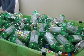 2014 - Collecte de bouteilles